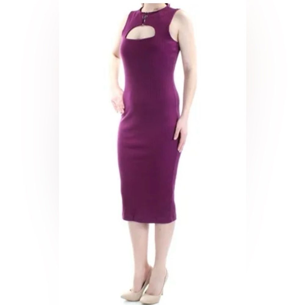 NWT!! GUESS Sleeveless Gibson Cut Out Bodycon Maxi Dress Size Small